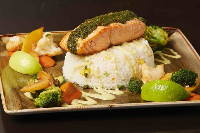 Salmon Chimichurri.