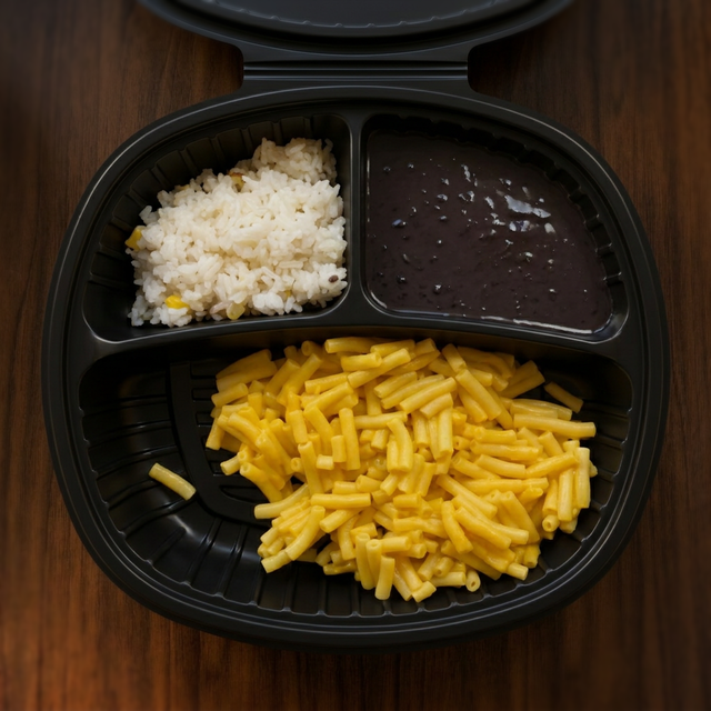 K - Kraft Macaroni & Cheese.