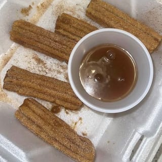 Churros Rellenos de Cajeta