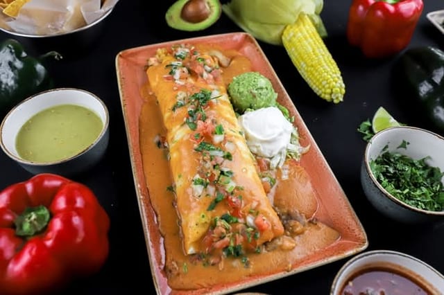 Fajita Burrito.