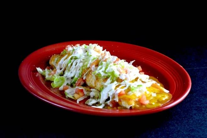 Veggie Macho Burrito.