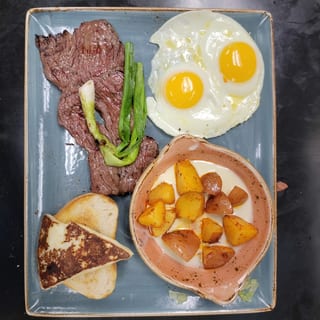 Carne Asada & Eggs