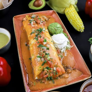 Fajita Burrito Lunch